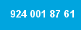 924 001 87 61